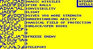Symbols - Wizard Spells