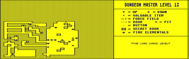 Map - Level 13