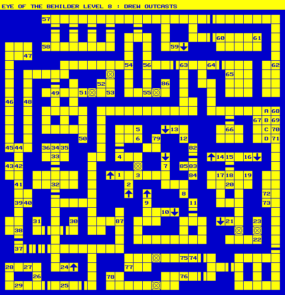 Map - Level 8