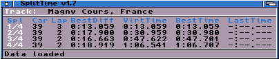 SplitTime Screenshot