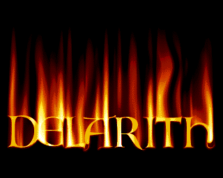 Title Screen of 	'Delarith'