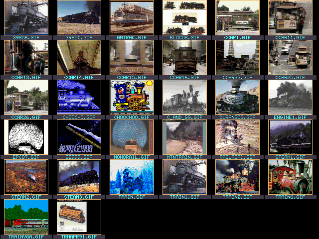 monorail cat gif. GIF 14-Oct-1992 13:22 146k